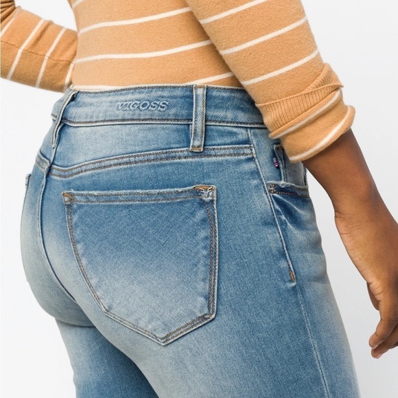 NWT VIGOSS Thompson Tomboy Mid Rise Jean/ INDIGO - Picture 4 of 5
